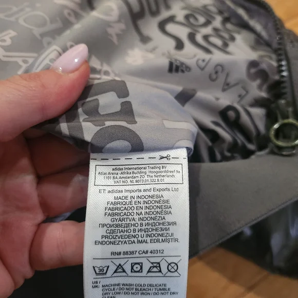 Stella Mccartney × Adidas cropped puffer jacket XS - Picture 4 of 9